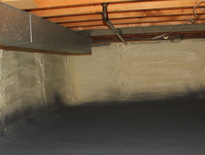 crawl space spray insulation for North Carolina